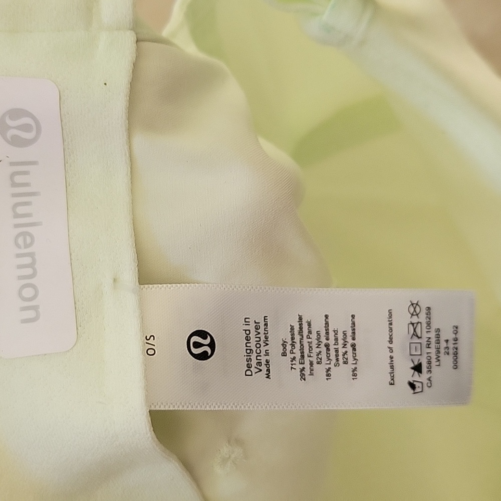 Lululemon Athletica Lime Green Cap - Picture 6 of 10